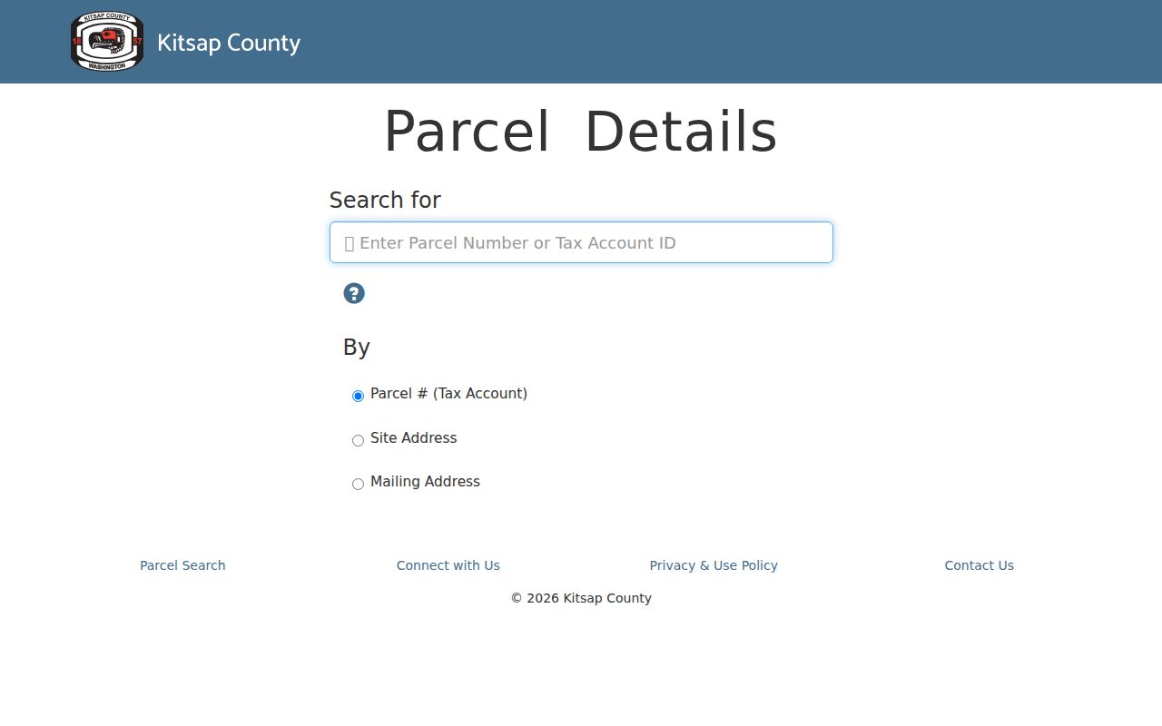 Silverdale residents directory parcel search